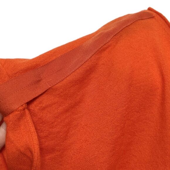 AUTUMN CASHMERE Rolled Hem Boxy Lightweight Top S - Picture 2 of 6